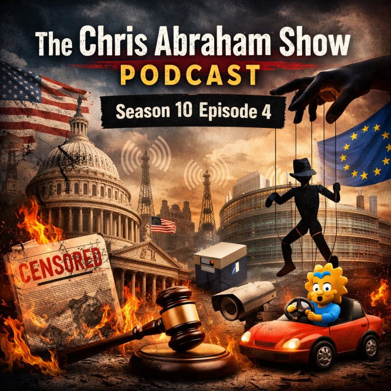 Burning Capitol, a puppet on strings and a "Censored" paper: "The Chris Abraham Show Podcast, Season 10 Episode 4."